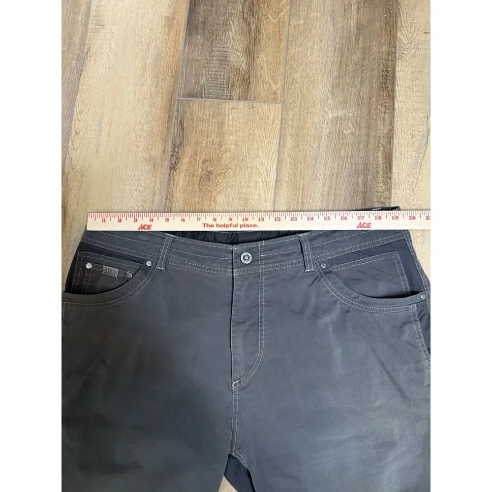 Kuhl Shorts Mens Size 40 Gray Outdoors Gorpcore Patina Distressed